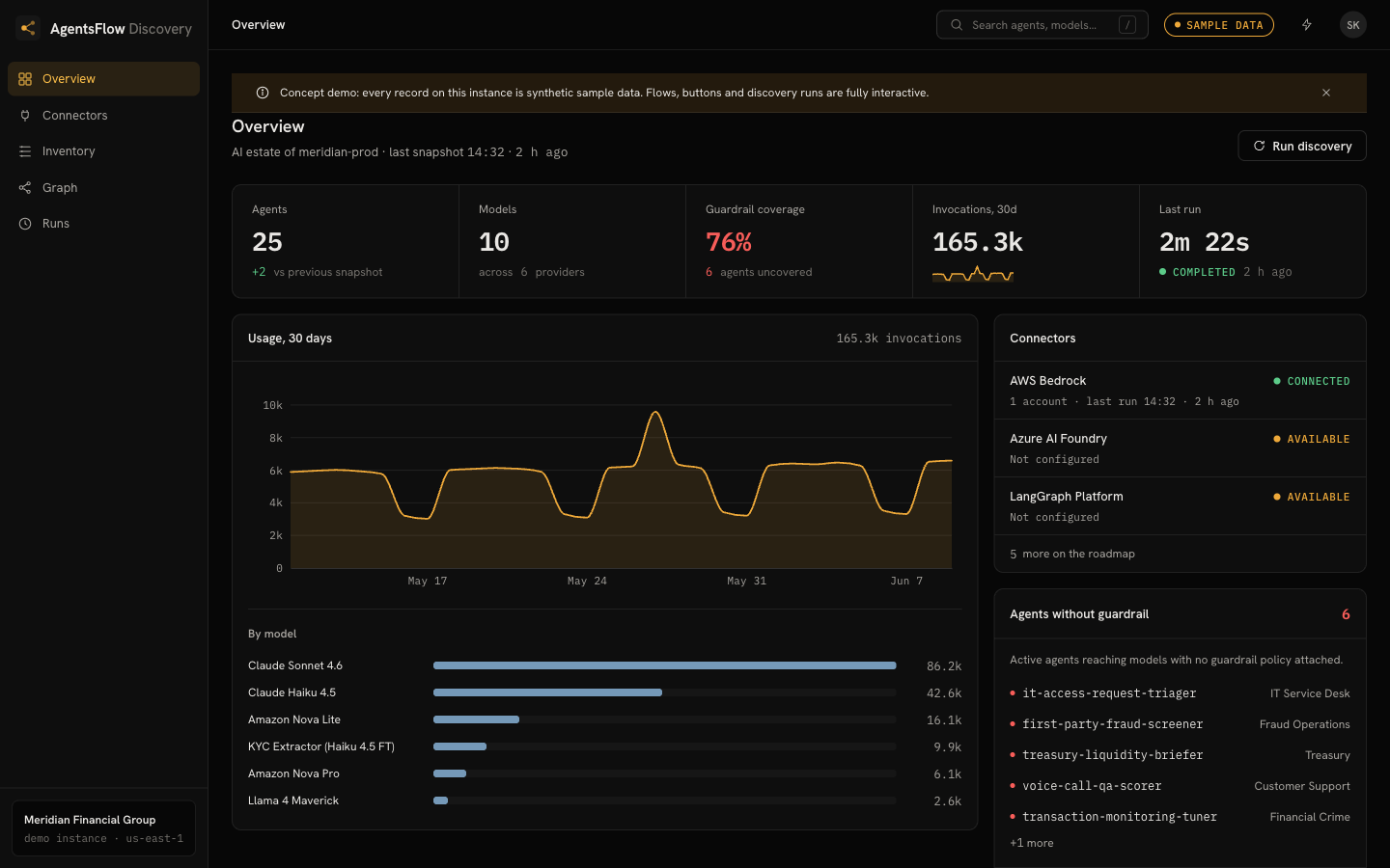 Dark console preview